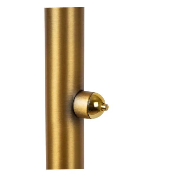 Lucide ZENITH - Lampadaire - Ø 25,4 cm - LED Dim. - 1x20W 3000K - Or Mat / Laiton - détail 3